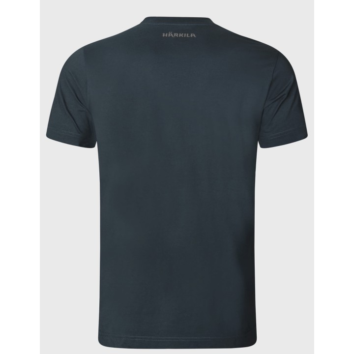 Harkila Moose marine - T-shirt d'été 100% coton