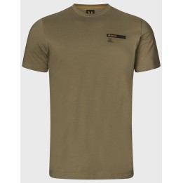 Harkila Logo Band antik bronze - Sommer T-shirt 100% Baumwolle