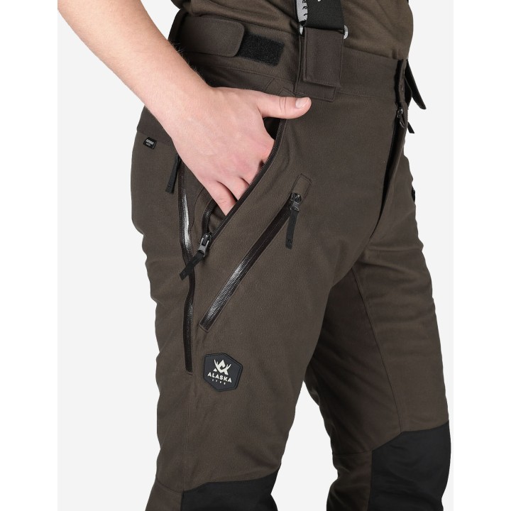 Alaska Superior Pro Ms Brown-Black – Ganzjahreshose mit APS-Membran