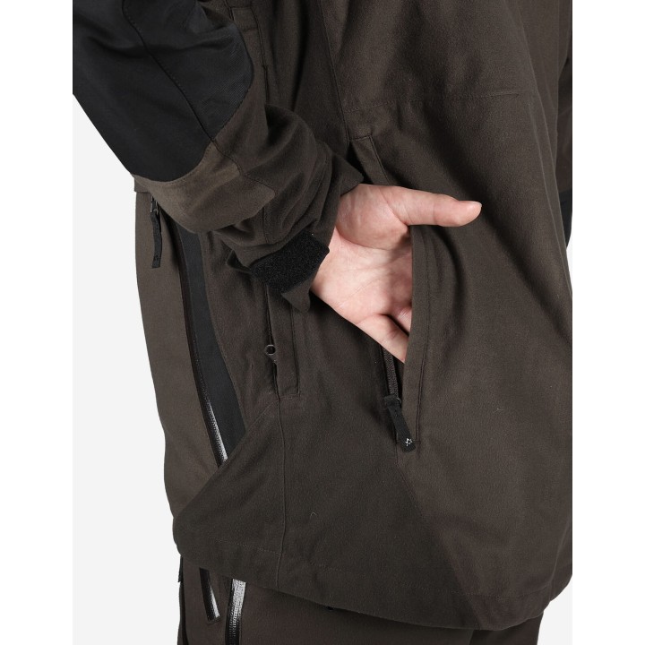 Alaska Superior Pro Ms Brown-Black - all-season jacket with APS membrane