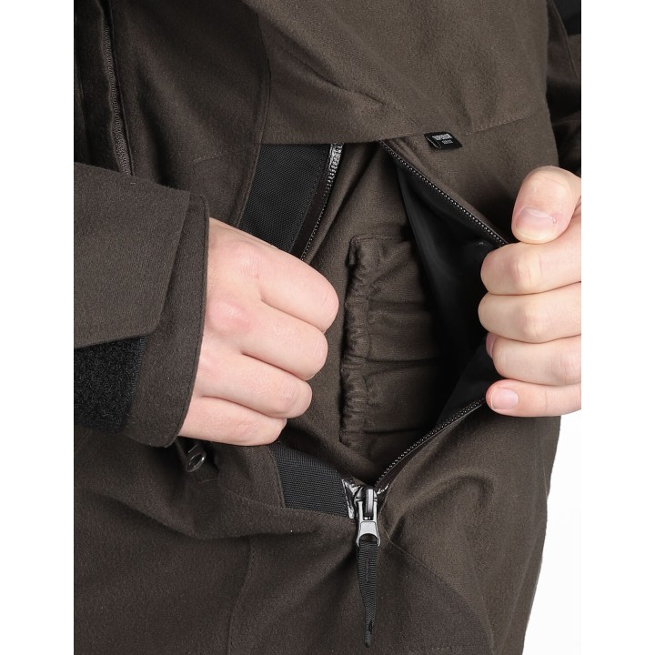 Alaska Superior Pro Ms Brown-Black - veste toutes saisons avec membrane APS