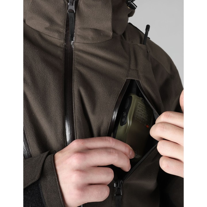 Alaska Superior Pro Ms Brown-Black - veste toutes saisons avec membrane APS