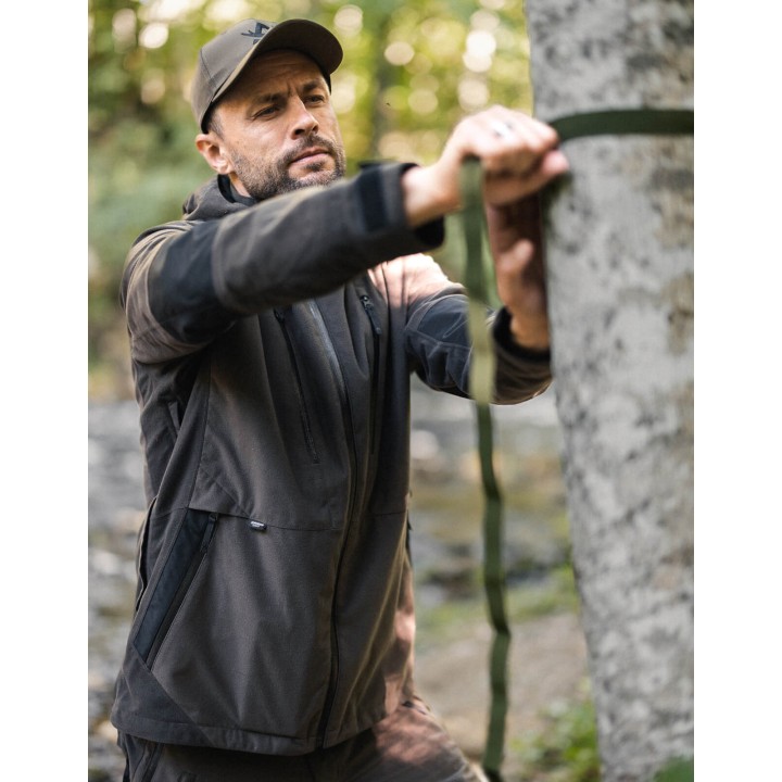Alaska Superior Pro Ms Brown-Black - all-season jacket with APS membrane