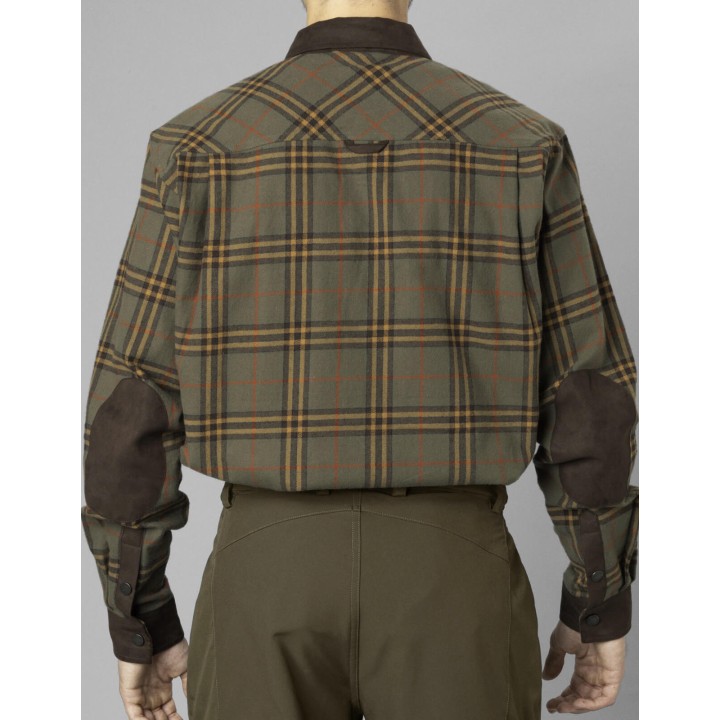 Banff feuille de vigne - chemise chaude 100% coton