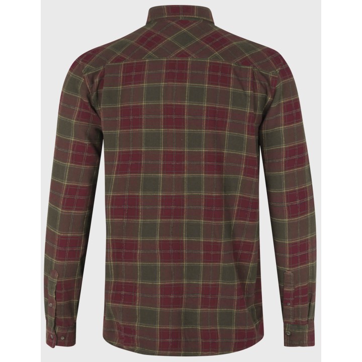 Glen Flannel piros erdei kockás ing - 100% pamut póló