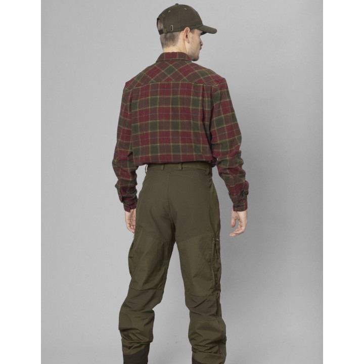 Glen Flannel piros erdei kockás ing - 100% pamut póló
