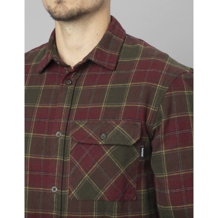 Glen Flannel - Chemise 100% coton