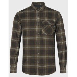Glen Flannel pine green check - koszula 100% bawełna