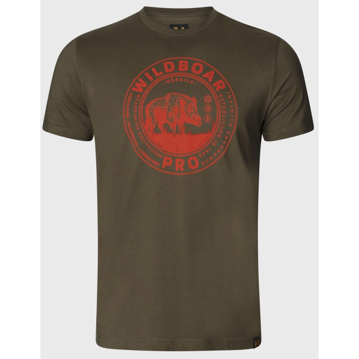Harkila Wildboar willow green - летний трикотаж 100% хлопок