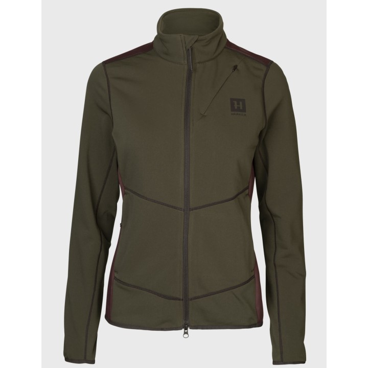 Harkila Oda willow green women's fleece