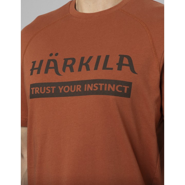 Harkila Logo arabian spice - letné tričko 100% bavlna
