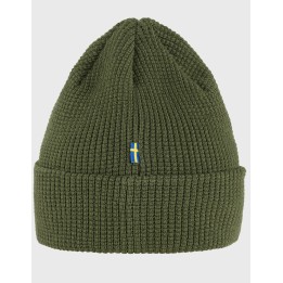 Tab Hat caper green - pletená čepice Fjallraven