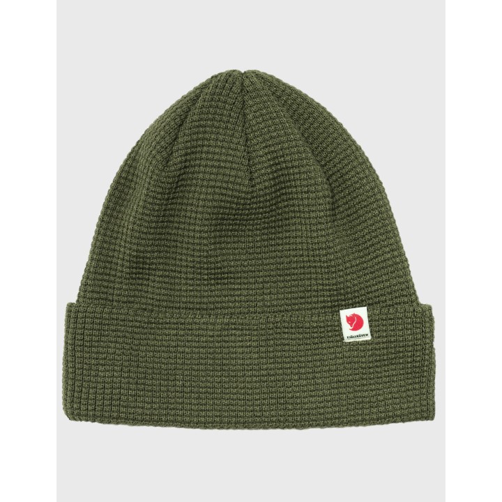 Tab Hat caper green - knitted cap by Fjallraven