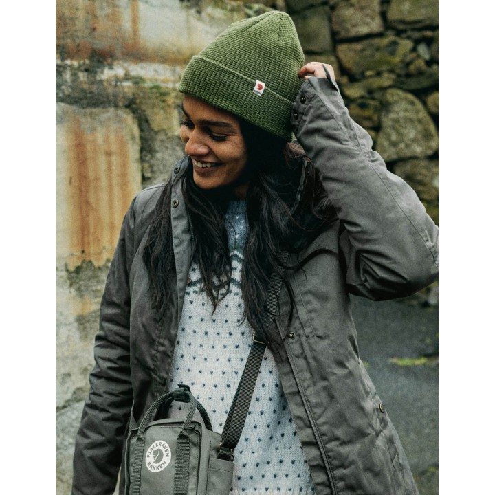 Tab Hat caper green - knitted cap by Fjallraven