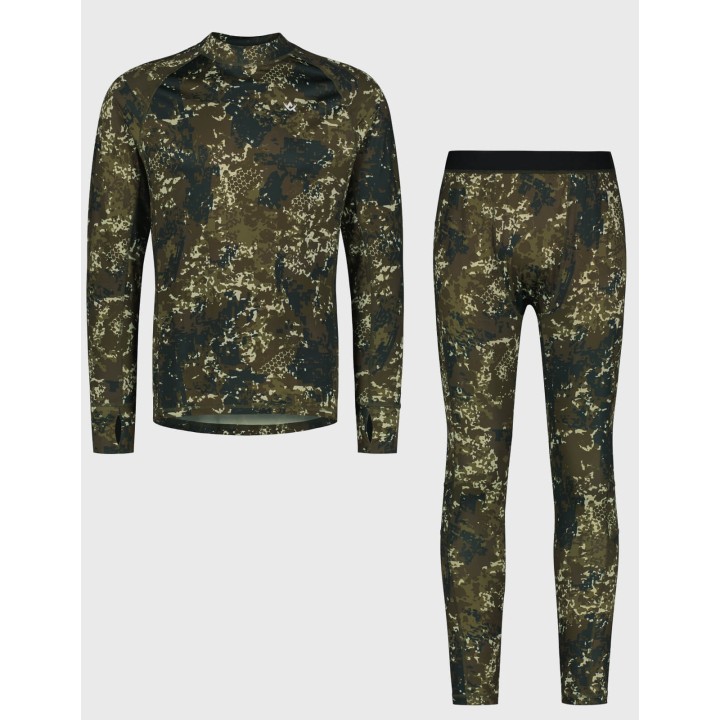 Cooldry Ms Base Layer BlindTech Forest ensemble de sous-vêtements thermiques