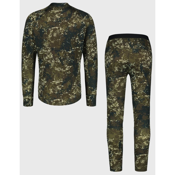 Cooldry Ms Base Layer BlindTech Forest Thermo-Unterwäsche-Set