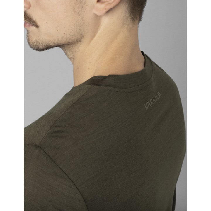Harkila All season t-shirt L/S 80% wełna z merynosa