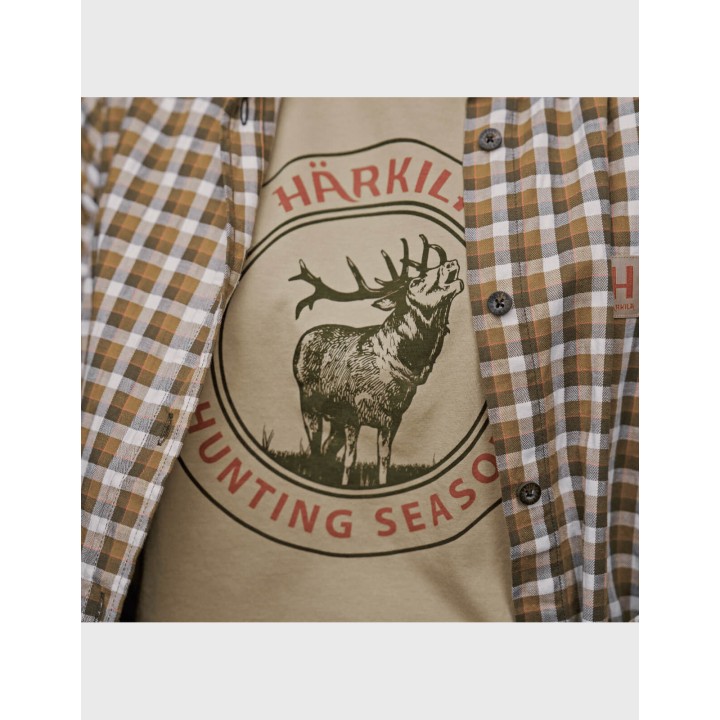Härkila Stag Badge S/S T-shirt W - dámské tričko ze 100% bavlny