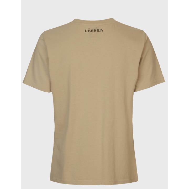 Härkila Stag Badge S/S T-shirt W - dámske tričko zo 100% bavlny