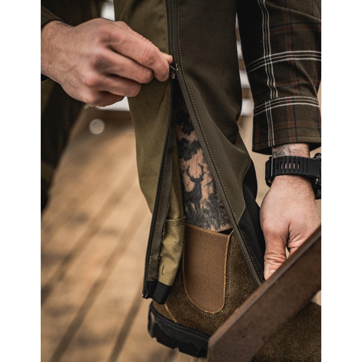 Pantalon de trekking Hamlock Seeland Military Olive/Pine Green