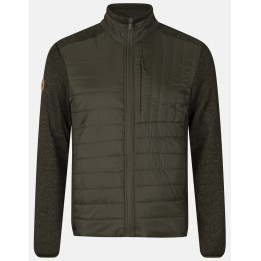 Theo Hybrid Pine green - insulated sweatshirt