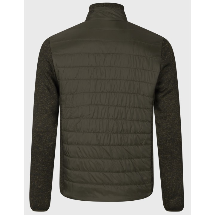 Theo Hybrid Pine green - insulated sweatshirt
