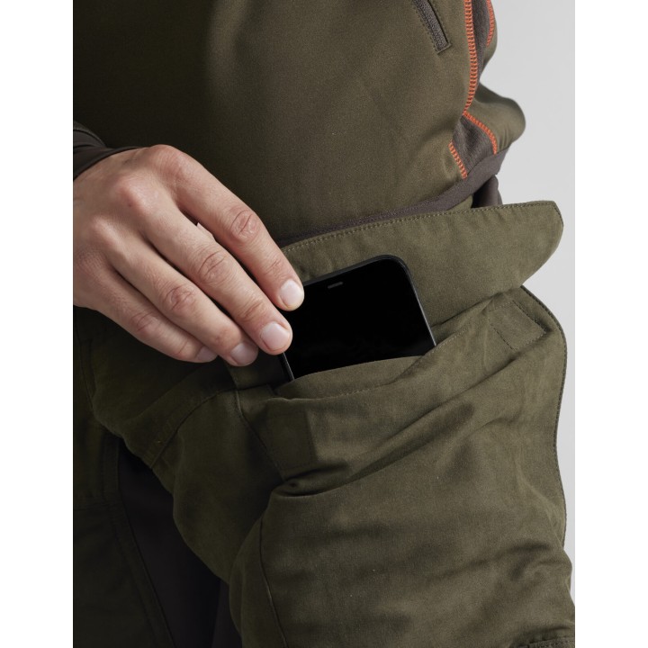 Scandinavian willow green braun - summer hunting pants Harkila