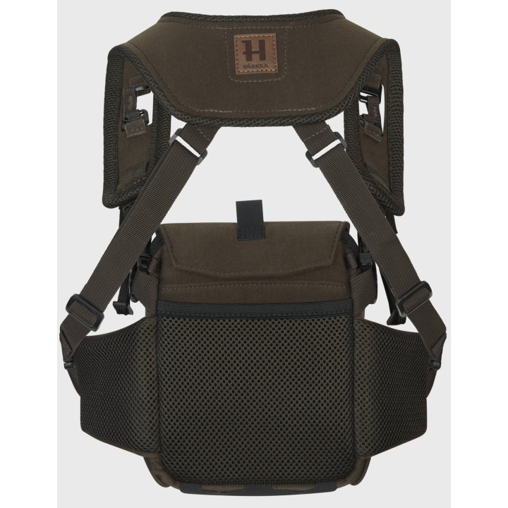Harkila Bino Harness dunkle Weide grün Jagd Fernglas Gurtzeug