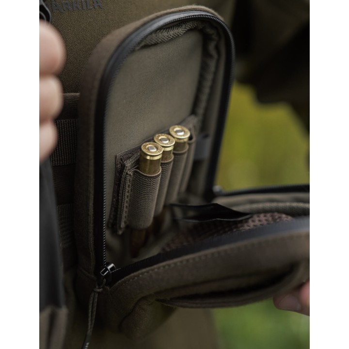 Harkila Utility pouch willow green дополнительный карман для бинокля и рюкзака