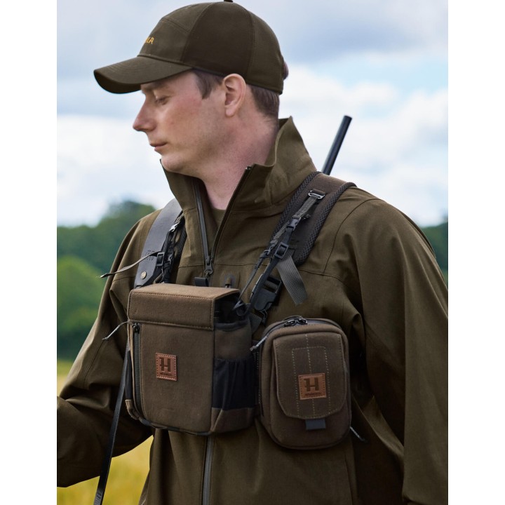 Harkila Utility pouch willow green дополнительный карман для бинокля и рюкзака