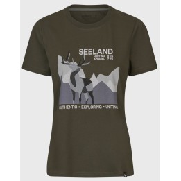 Seeland Sadie pine green dámské letní tričko 60 % bavlna
