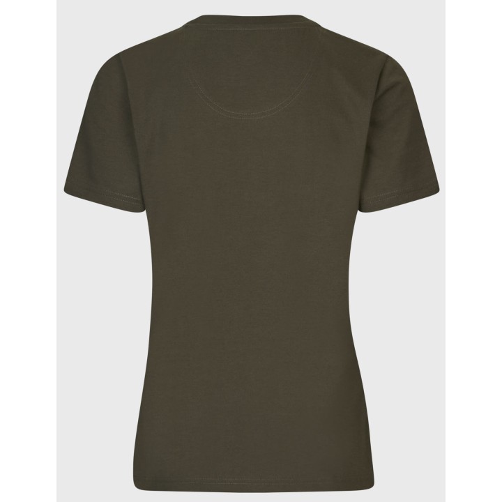 Seeland Sadie pine green Damen-Sommer-T-Shirt 60 % Baumwolle