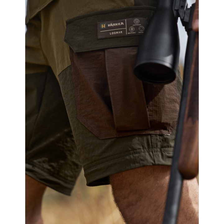 Logmar lightweight zip off