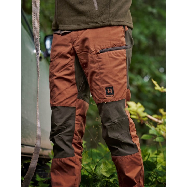 Harkila Fjell arabian spice mocne letnie spodnie