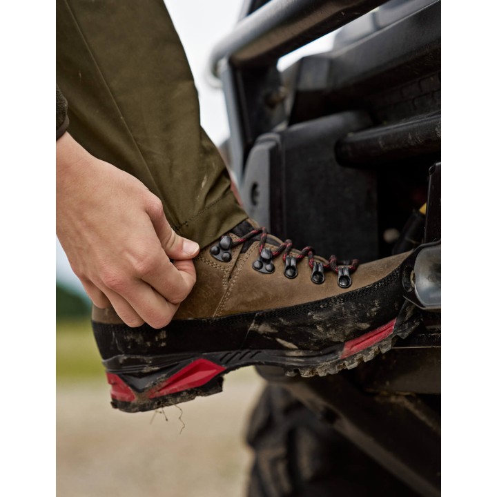 Saxnas GTX Femme vert saule - Bottes en cuir nubuck pour femmes