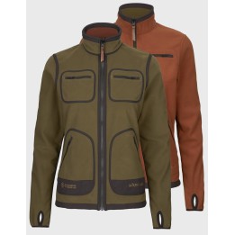Harkila Kamko fleece Women tmavě olivová arabská koření polar oboustranná Windstopper®