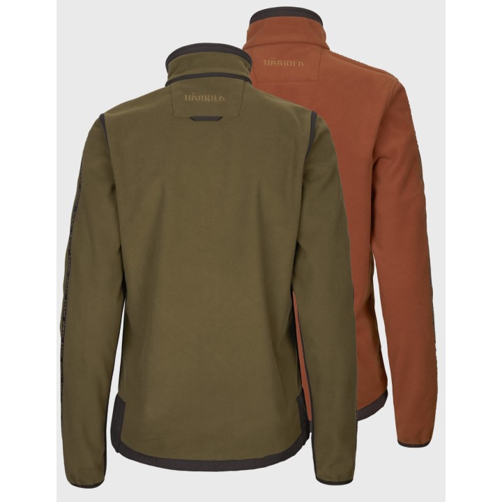 Harkila Kamko fleece Women tmavě olivová arabská koření polar oboustranná Windstopper®