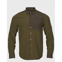 Harkila Logmar lightweight dark olive willow green lekka koszula techniczna