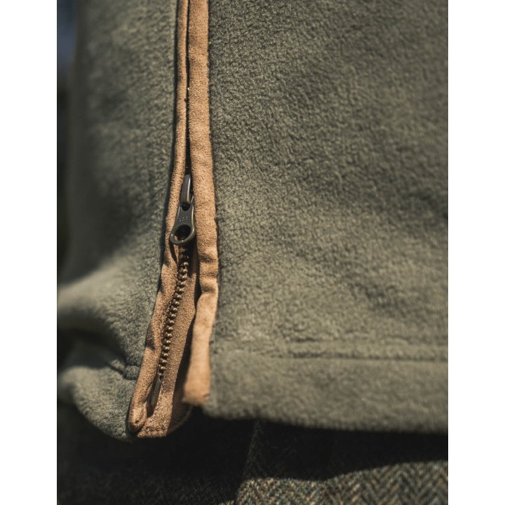 Harkila Sandhem 200 waistcoat grape leaf fleece vest