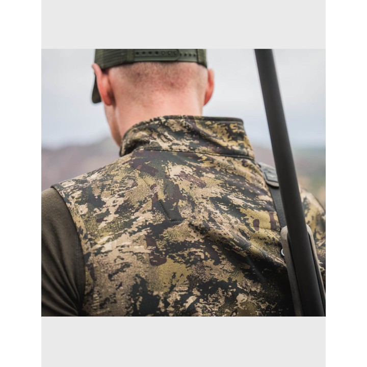 Gilet à membrane vert Seeland Chaser Aero Camo InVis MPC