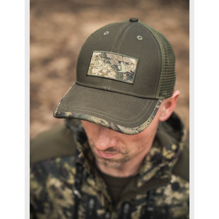 Ganister Trucker Cap casquette baseball vert pin