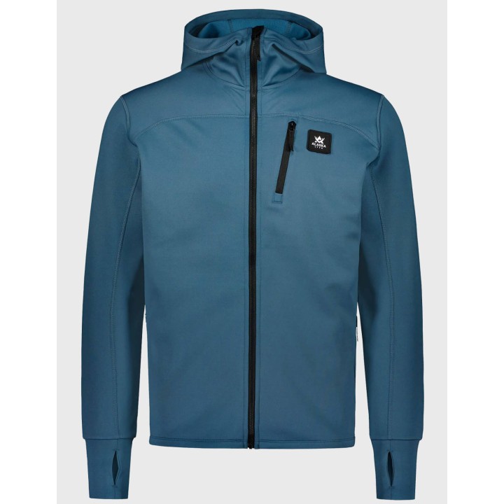 Толстовка Alaska Thermodry Pro Ms Hoodie темно-синяя легкая флисовая толстовка