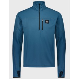 Толстовка Alaska Thermodry Pro Ms на молнии темно-синего цвета из легкого флиса