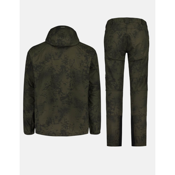Chaser Ms Stretch Alaska Night Green Blur Licht und leise Jagd-Kit