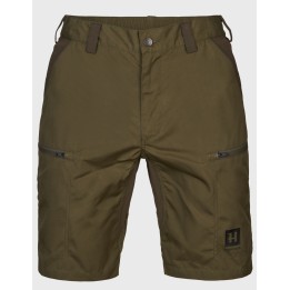 Harkila Fjell Shorts Dunkeloliv Weidengrün Starke Sommershorts