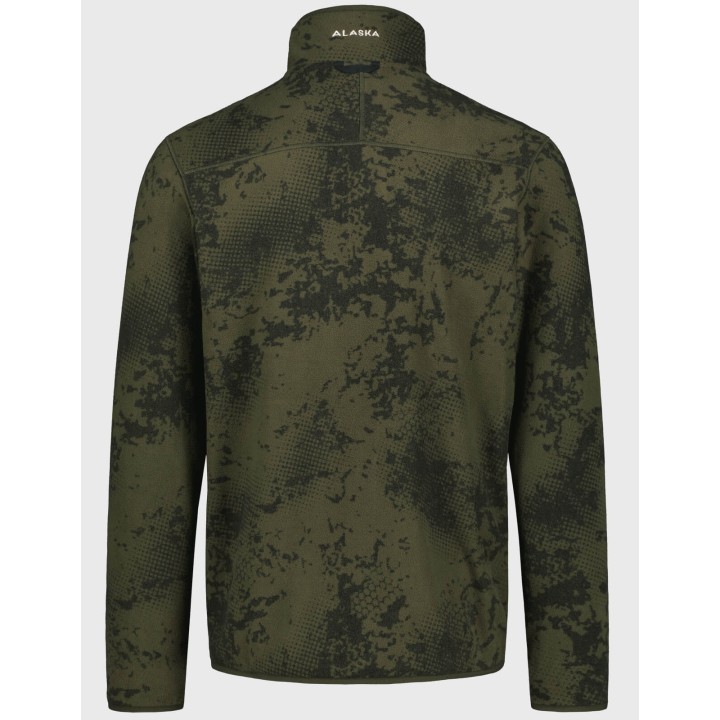 Kodiak Ms Night Green Blur – universelle Fleecejacke