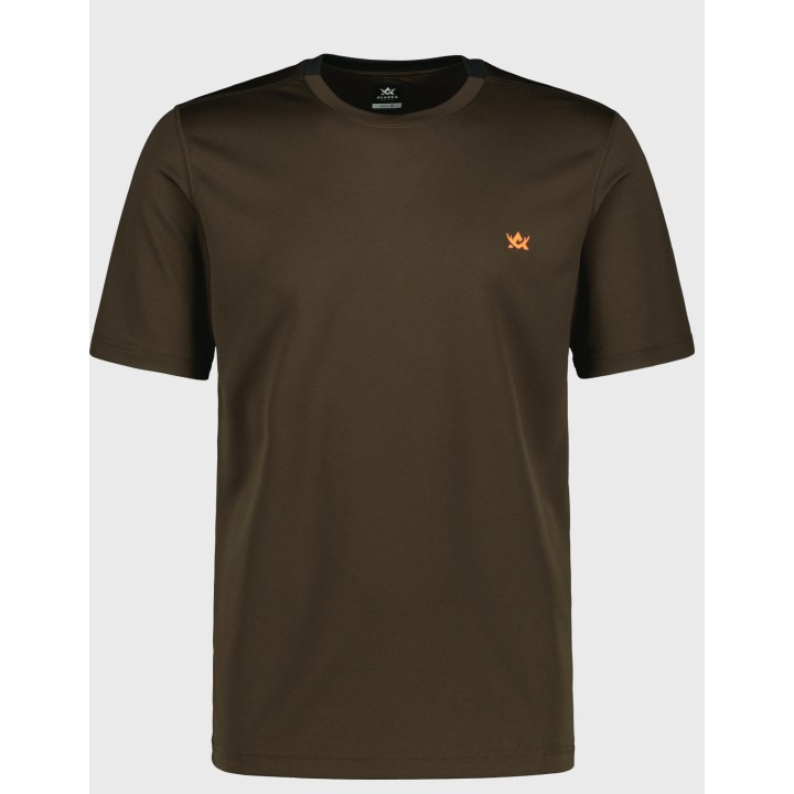 CoolDry MS SS Brown - technické tričko s krátkym rukávom
