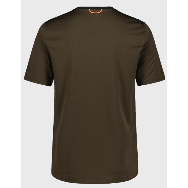 CoolDry MS SS Brown - T-shirt technique à manches courtes