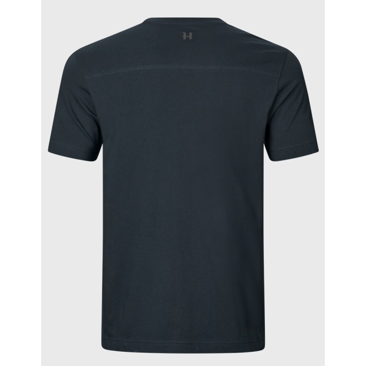 Harkila Logo dark navy - letní tričko 100% bavlna