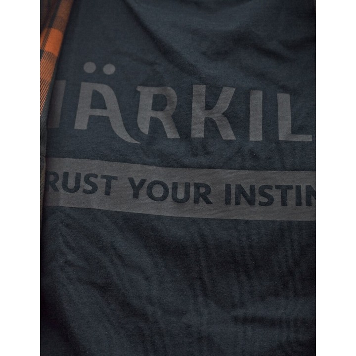 Harkila Logo dark navy - letní tričko 100% bavlna